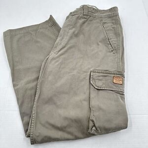 Polo Jeans Ralph Lauren Cargo Pants Mens 36x32 Khaki Green 90s Y2K VTG